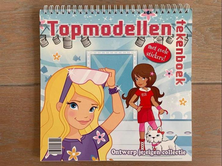 TOPmodellen tekenboek - nieuw, Hobby en Vrije tijd, Tekenen, Nieuw, Papier, Schets- of Tekenboek, Ophalen of Verzenden