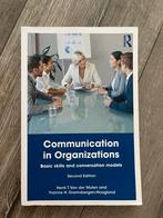 Communication in Organizations, Boeken, Studieboeken en Cursussen, Ophalen of Verzenden, Zo goed als nieuw, WO, Yvonne Gramsbergen-Hoogland; Henk van der Molen