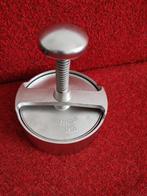 Adelmann hamburgerpersen 60/125mm AP60S AP125, Ophalen of Verzenden, Nieuw
