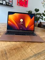 MacBook Air 13" 2020 - Rose Gold, Incl. Oplader, Computers en Software, Apple Macbooks, Gebruikt, 256 GB, Qwerty, 8 GB