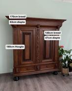 antiek kast, Antiek en Kunst, Antiek | Meubels | Kasten, Ophalen