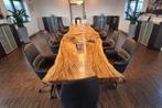 Suar boomstamtafel vergadertafel alle maten | zelf uitkiezen, Huis en Inrichting, Tafels | Eettafels, Ophalen of Verzenden, Zo goed als nieuw