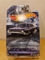 Hotwheels 61 Impala paars, Hobby en Vrije tijd, Modelauto's | Overige schalen, Ophalen of Verzenden, Nieuw