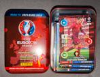 Panini Euro 2016 Tin + 47 kaarten, Hobby en Vrije tijd, Stickers en Plaatjes, Verzenden, Zo goed als nieuw, Meerdere plaatjes