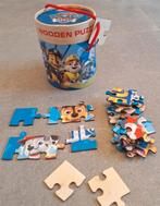 Houten puzzel Paw Patrol 30 stukjes, Kinderen en Baby's, Speelgoed | Houten speelgoed, Overige typen, Ophalen of Verzenden, Zo goed als nieuw