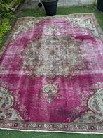 Sfeervol tapijt, warm met vintage look, Ophalen, Zo goed als nieuw, Rechthoekig, 200 cm of meer