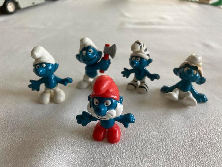 Collectie smurfen, Verzamelen, Smurfen, Zo goed als nieuw, Verschillende Smurfen, Ophalen of Verzenden