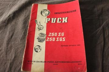 Puch 250SG 250SGS 1954 ersatzteil katalog onderdelen boek beschikbaar voor biedingen