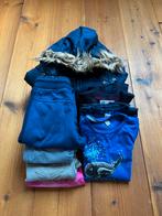 Kledingpakket meisje maat 110 broeken/longsleeves/vestje/jas, Ophalen of Verzenden, Gebruikt, Maat 110