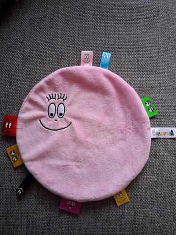 Roze Barbapapa knuffeldoekje beschikbaar voor biedingen