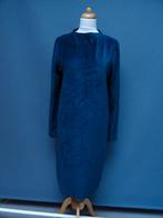 ZUSSS maat XL, donkerblauwe velours jurk., Kleding | Dames, Blauw, Maat 46/48 (XL) of groter, Ophalen of Verzenden, Zo goed als nieuw