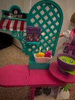 Barbie bloemenkraam met accessoires, Ophalen of Verzenden, Zo goed als nieuw, Toebehoren