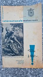 Motocross Programma 1961 - Circuit de Hoef, Ophalen of Verzenden