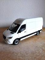 1/18 - Norev - Mercedes Benz Sprinter White, Ophalen of Verzenden, Zo goed als nieuw, Norev