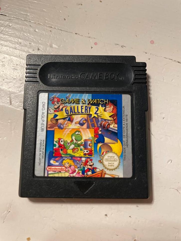 Game & Watch Gallery 2 - Game Boy, Spelcomputers en Games, Games | Nintendo Game Boy, Gebruikt, Puzzel en Educatief, 1 speler