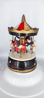 Vintage houten Carrousel met Muziek en paardjes, Ophalen of Verzenden, Nieuw