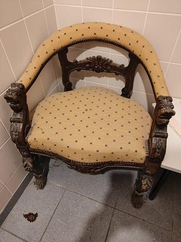 leuke oude antieke stoel te koop