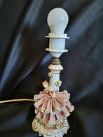 prachtige vintage Dresden lampje, Ophalen of Verzenden