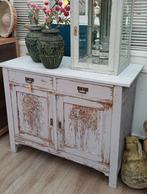 Brocante commode/dressoir met marmeren blad, Ophalen