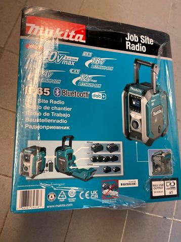 Makita DAB+ MR007GZ bouwradio 40V/18V | Nieuw & ongebruikt beschikbaar voor biedingen