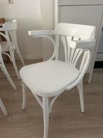 café stoelen (vintage), Ophalen, Gebruikt, Wit, Vintage