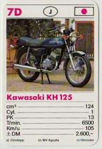 7d motorkaartje kawasaki kh 125, Ophalen of Verzenden, Zo goed als nieuw, Motoren