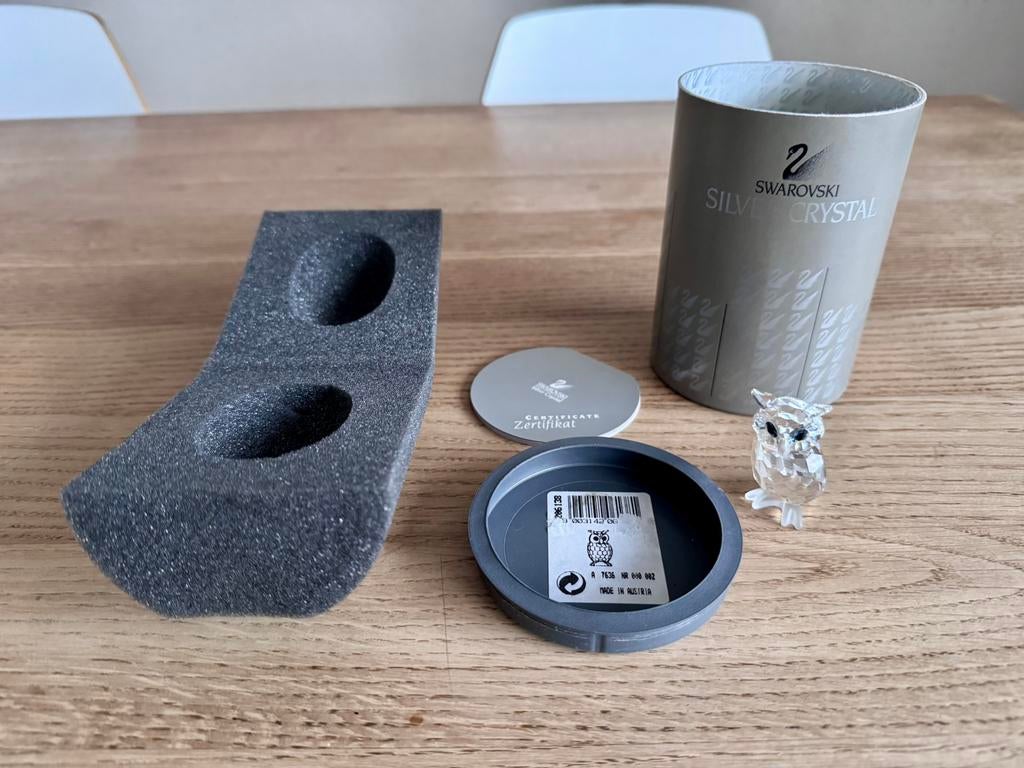 Swarovski - uil, Verzamelen, Swarovski, Ophalen, Zo goed als nieuw, Figuurtje