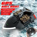 Rc Voerboot GPS Fishfinder LCD-Scherm. 500M. Aut. Return, Ophalen of Verzenden, Nieuw