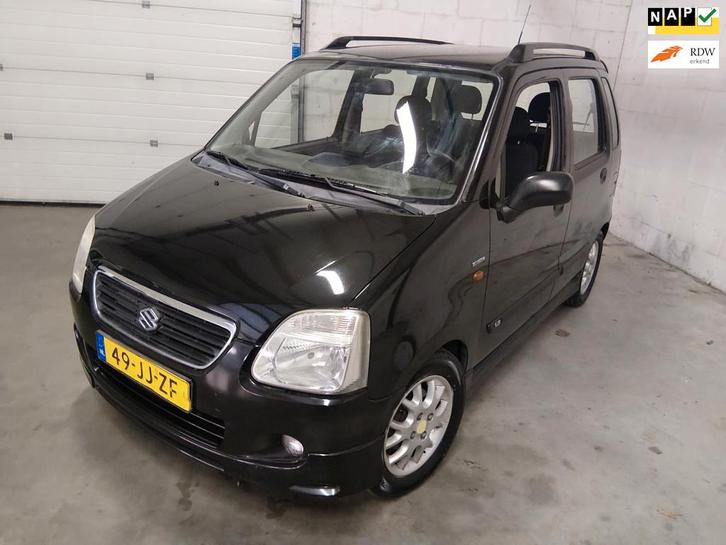 Suzuki Wagon R+ 1.3 Special 2002 Airco, Auto's, Suzuki, Bedrijf, Te koop, Wagon R+, ABS, Airbags, Centrale vergrendeling, Dakrails