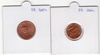 1 + 2 Eurocent Frankrijk 2004 in Munthouders - UNC, Postzegels en Munten, Munten | Europa | Euromunten, Verzenden, Frankrijk, Overige waardes