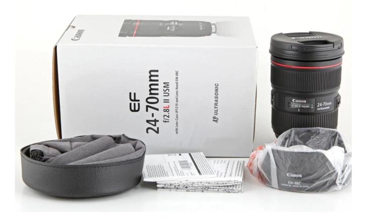 Canon EF 24-70mm f/2.8 L USM II 24-70mm 2.8 II NIEUW NEW, Audio, Tv en Foto, Fotografie | Lenzen en Objectieven, Nieuw, Groothoeklens