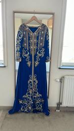 Konings blauwe Marokkaanse jurk s t/m l, Ophalen of Verzenden, Zo goed als nieuw