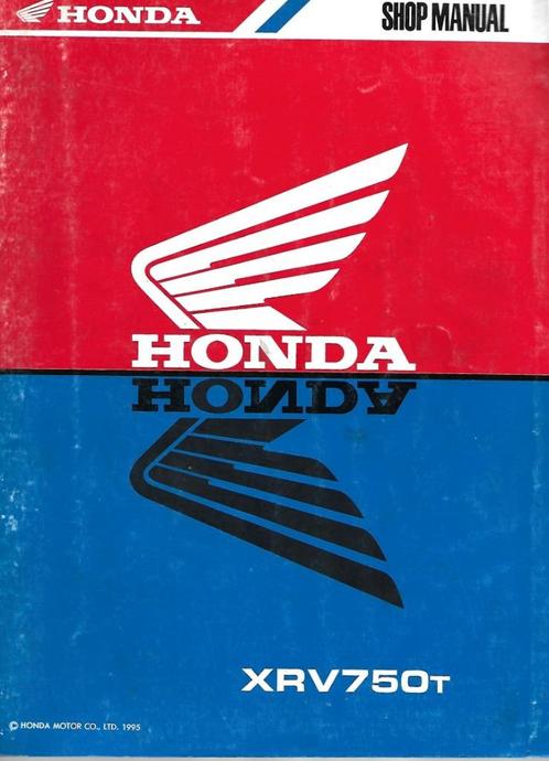 Honda XRV750 T Africa Twin shop manual werkplaatsboek, Motoren, Handleidingen en Instructieboekjes, Honda, Ophalen of Verzenden