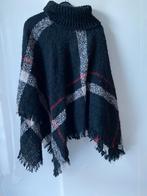 Geruite Poncho met Kol, Ophalen of Verzenden, Zo goed als nieuw