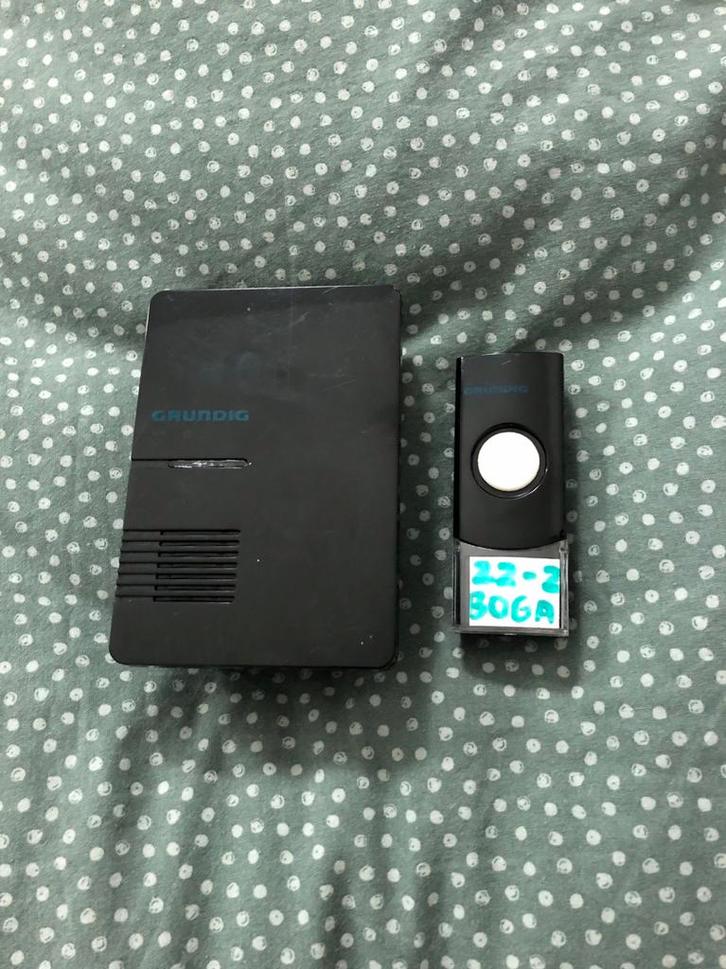 Grundig Draadloze Deurbel, Huis en Inrichting, Deurbellen, Gebruikt, Draadloos, Ophalen