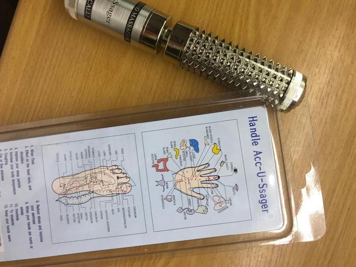 Acupressuur accusager massage apparaat, Sport en Fitness, Massageproducten, Nieuw, Apparaat, Ophalen of Verzenden