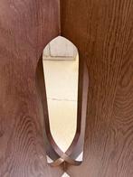 Tafelpoot. Tafelonderstel Japandi stijl massief hout, Ophalen, Zo goed als nieuw