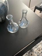 Set van kleine glazen vaasjes, Ophalen, Overige kleuren, Minder dan 50 cm, Glas