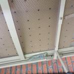 Auping bed1-p spiraalbodem met ombouw, Ophalen, 90 cm, Eenpersoons, Wit
