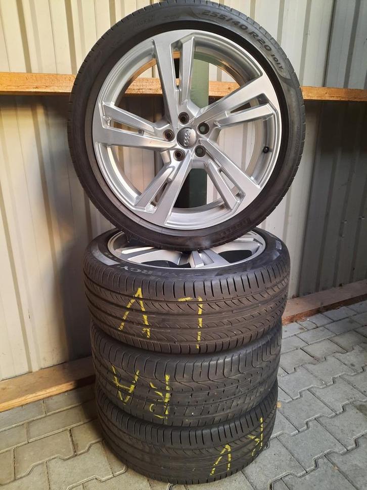 MOOIE 20 inch velgen OEM AUDI A7 S7 A6 C7 C8 S6 ZOMERSETJE, Auto-onderdelen, Banden en Velgen, Banden en Velgen, Zomerbanden, 20 inch