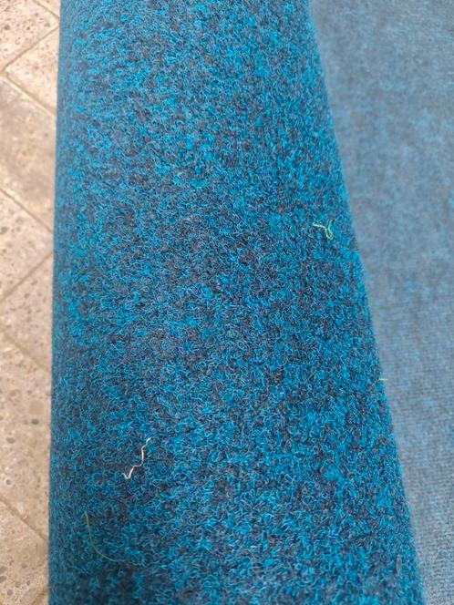 Coupon blauw naaldvilt project kwaliteit 630 x 400, Huis en Inrichting, Stoffering | Vloerbedekking, Nieuw, Tapijt, Blauw, Ophalen
