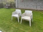 2 Philippe Starck tuinstoelen, Tuin en Terras, Ophalen, Gebruikt, Kunststof