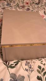 2 Beige Hangende Nachtkastjes - Nieuw in Doos!, Ophalen, Minder dan 45 cm, Nieuw, Minder dan 55 cm