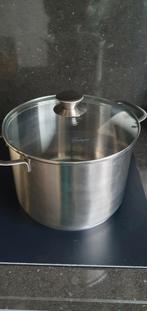 Soeppan, Ophalen of Verzenden, Zo goed als nieuw, Rvs, Kookpan of Snelkookpan