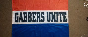 Gabbers unite Nederlandse vlag beschikbaar voor biedingen
