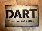 Dart, YourTool, But Better metalen reclamebord (Old Look), Verzamelen, Merken en Reclamevoorwerpen, Reclamebord, Nieuw, Ophalen of Verzenden