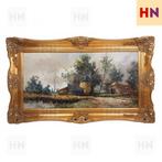 Olieverfschilderij B.H. Slotman, Antiek en Kunst, Ophalen