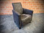 Fauteuil in microfiber stof / goede staat, Ophalen, Gebruikt, Stof
