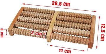 massage voetrollers houten, t.e.a.b.  beschikbaar voor biedingen