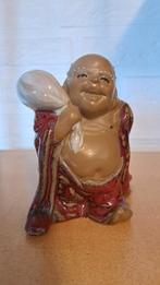 Zeldzaam beeldje "lachende Boeddha", Ophalen of Verzenden, Zo goed als nieuw